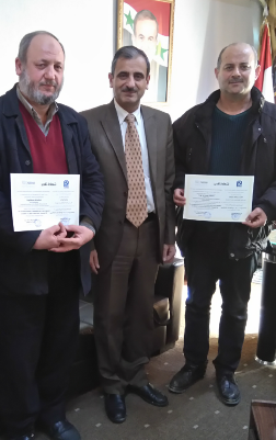 تكريم رئيس ونائب رئيس لجنة القياسات الوزنية