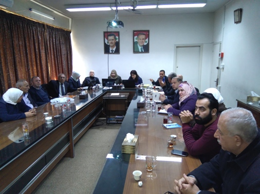 الاجتماع الثالث للجنة الفواكه والخضار ومنتجاتها بتاريخ 2020/3/4